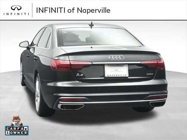 used 2022 Audi A4 car, priced at $24,500