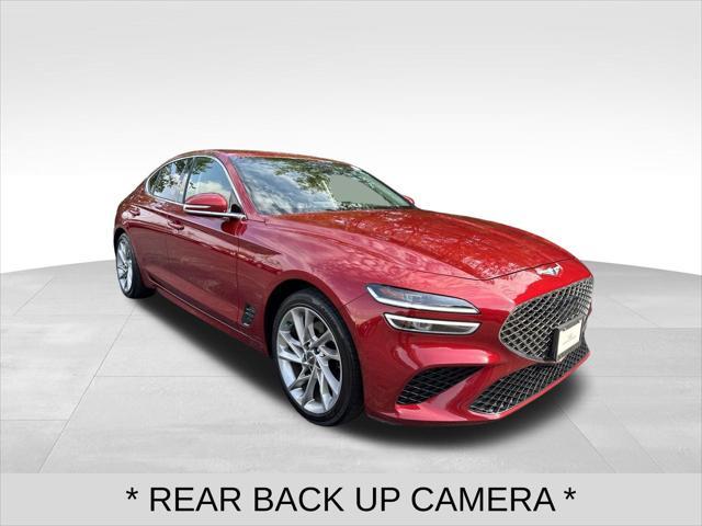 used 2022 Genesis G70 car, priced at $22,500