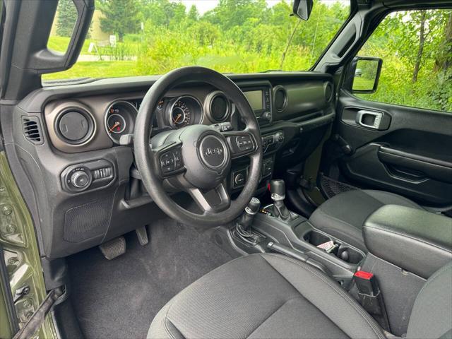 used 2021 Jeep Wrangler car, priced at $26,980