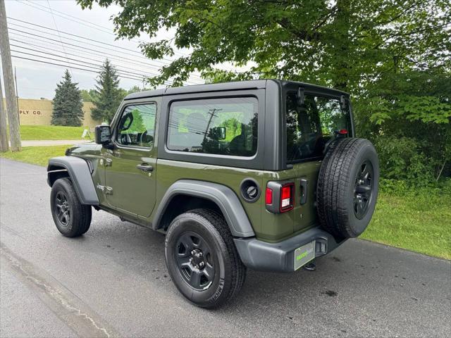 used 2021 Jeep Wrangler car, priced at $26,980