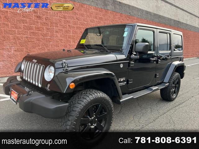 used 2016 Jeep Wrangler Unlimited car, priced at $18,999