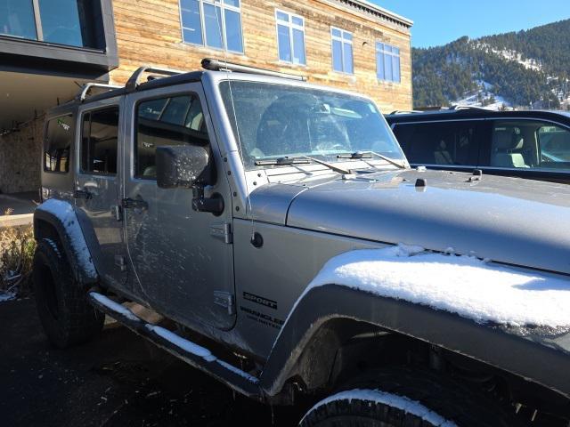 used 2015 Jeep Wrangler Unlimited car, priced at $17,427
