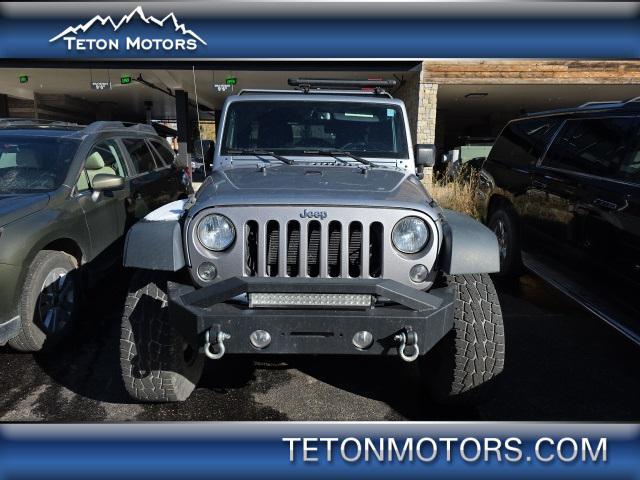 used 2015 Jeep Wrangler Unlimited car, priced at $17,427