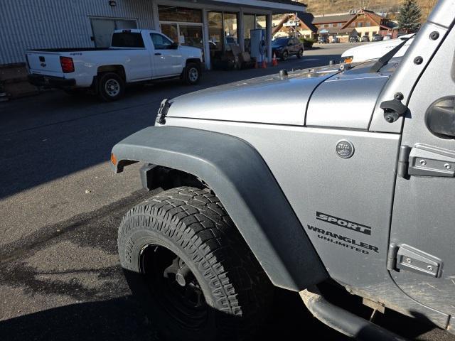 used 2015 Jeep Wrangler Unlimited car, priced at $17,427