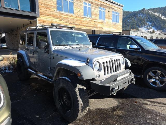used 2015 Jeep Wrangler Unlimited car, priced at $17,427