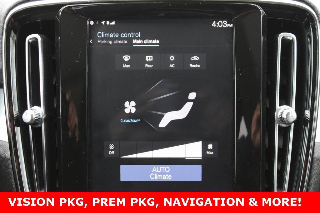 used 2019 Volvo XC40 car, priced at $21,555