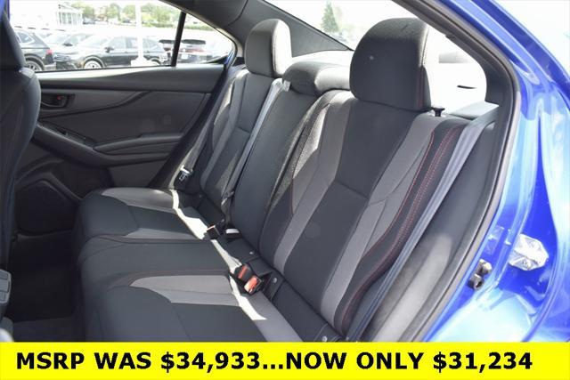 used 2024 Subaru WRX car, priced at $31,234