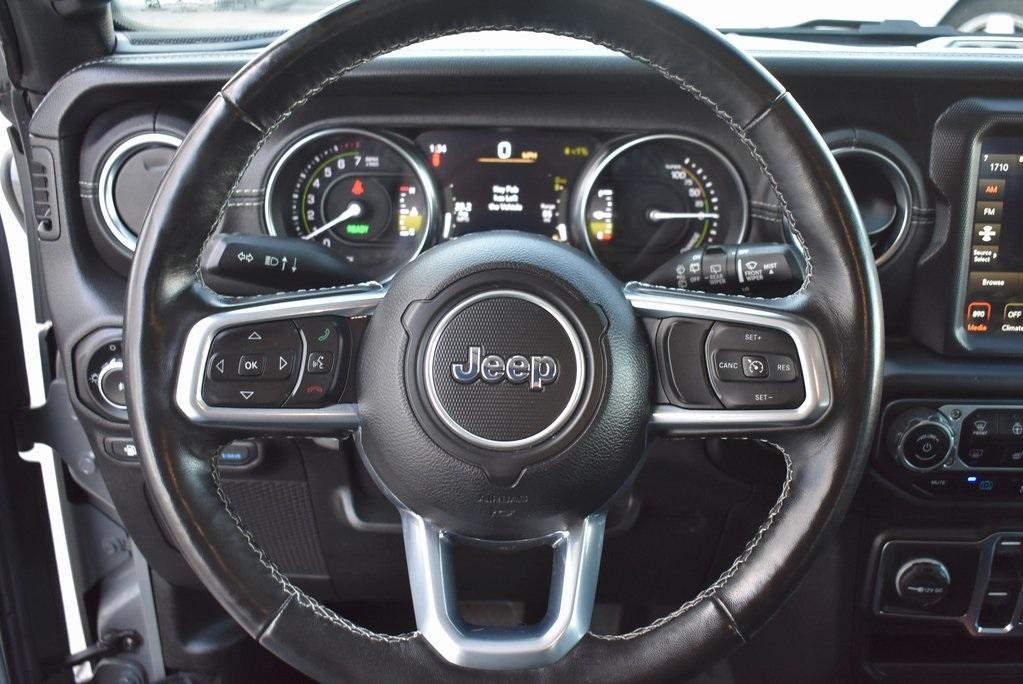 used 2021 Jeep Wrangler Unlimited 4xe car, priced at $35,333