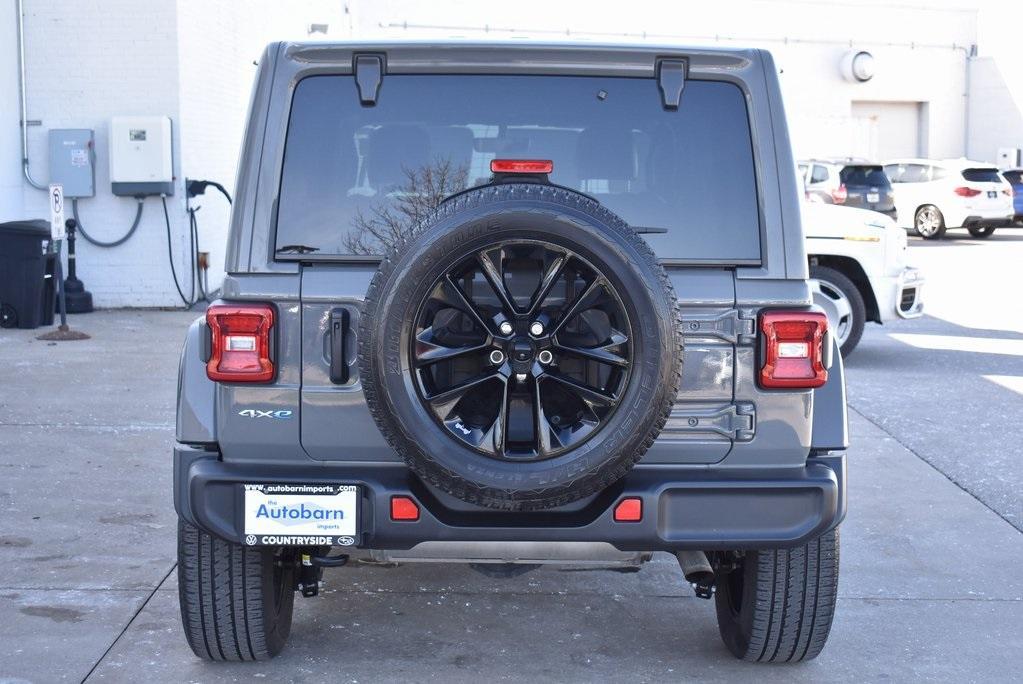 used 2021 Jeep Wrangler Unlimited 4xe car, priced at $35,222