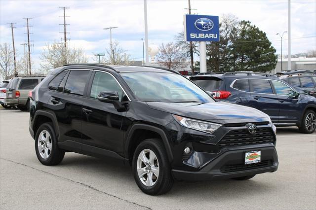 used 2021 Toyota RAV4 car, priced at $25,499