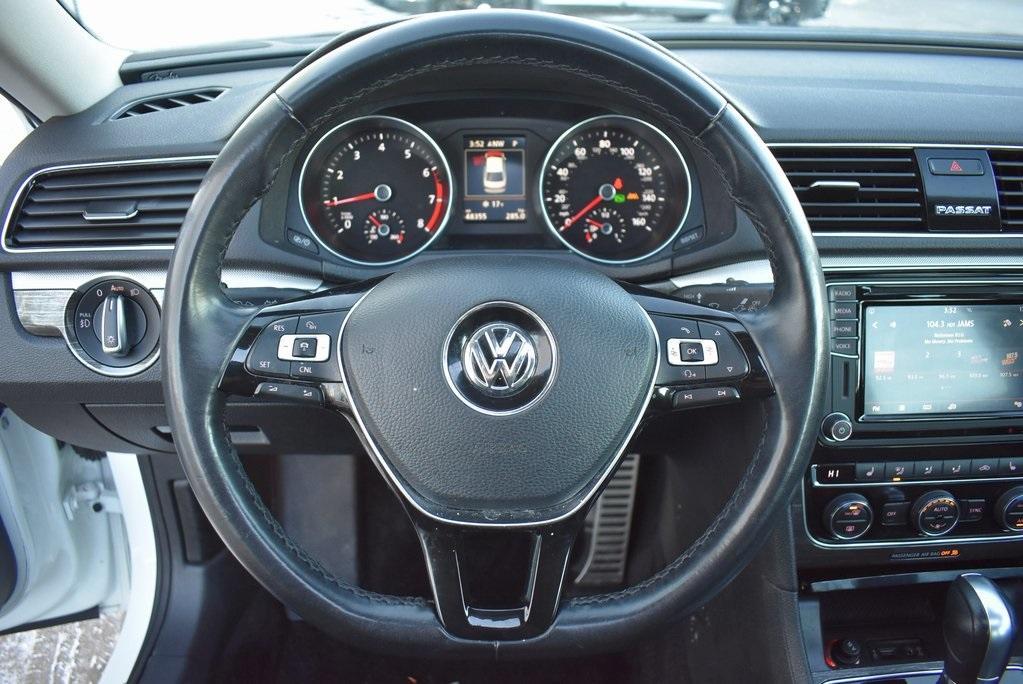 used 2018 Volkswagen Passat car, priced at $18,444