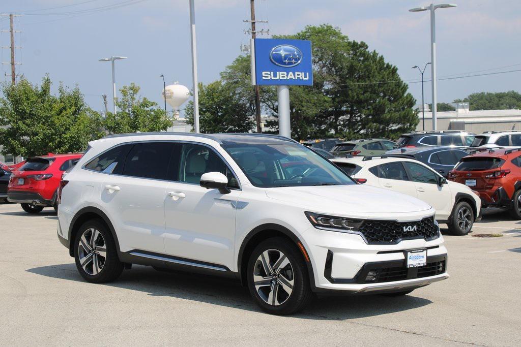 used 2022 Kia Sorento Plug-In Hybrid car, priced at $33,111