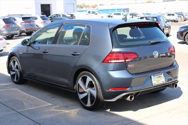 used 2019 Volkswagen Golf GTI car, priced at $21,999