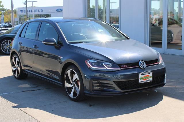 used 2019 Volkswagen Golf GTI car, priced at $21,999