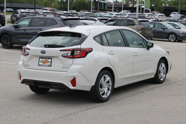 new 2025 Subaru Impreza car, priced at $25,652