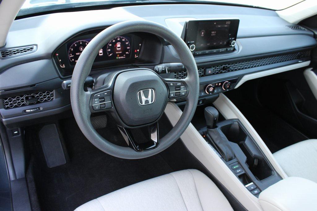 used 2023 Honda Accord car, priced at $25,500