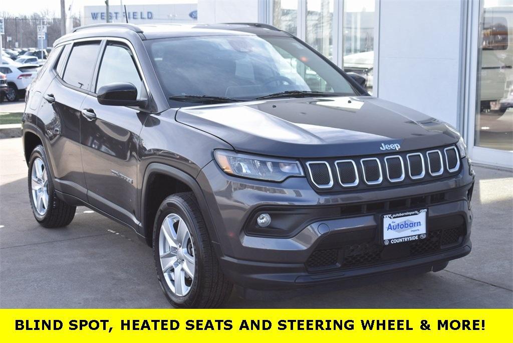 used 2022 Jeep Compass car, priced at $23,333