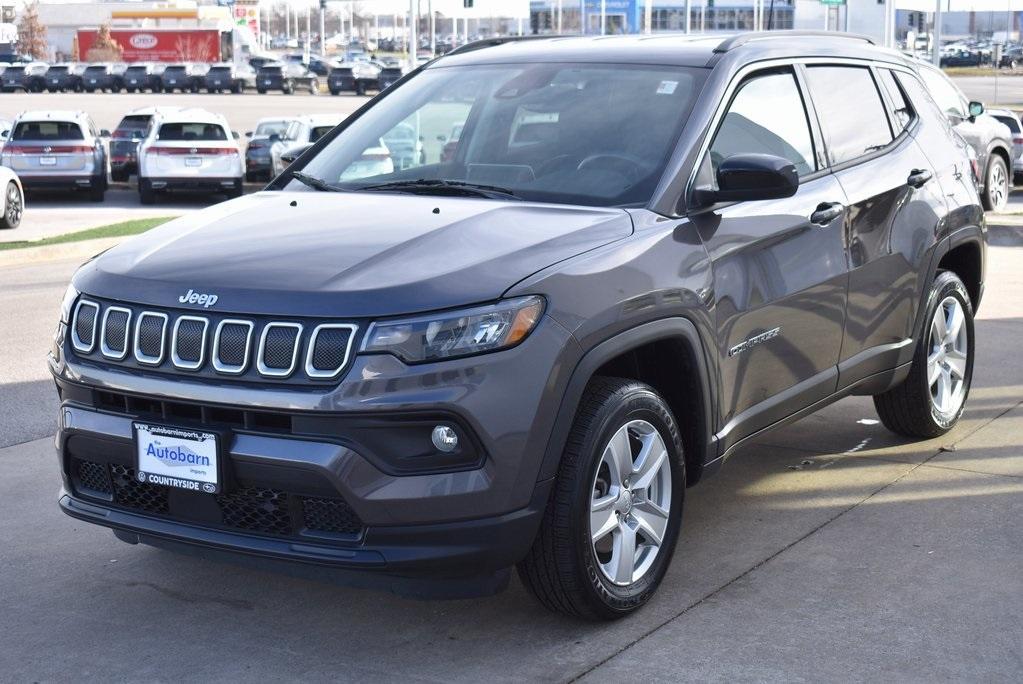 used 2022 Jeep Compass car, priced at $23,222
