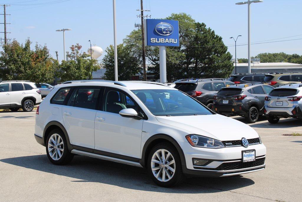 used 2017 Volkswagen Golf Alltrack car, priced at $15,555