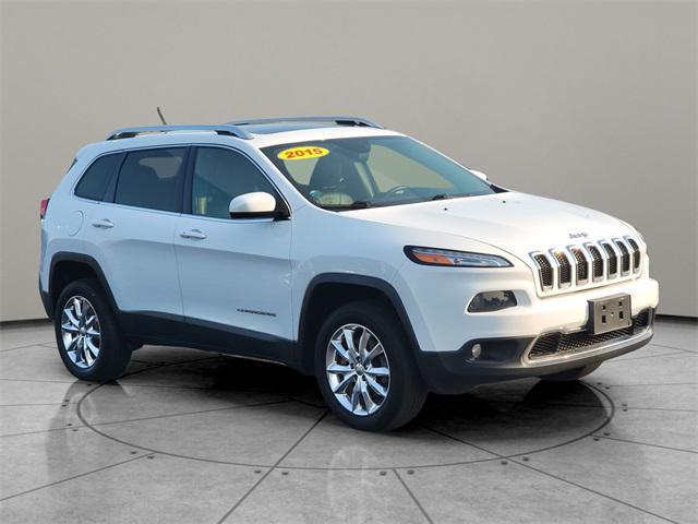 used 2015 Jeep Cherokee car, priced at $14,000