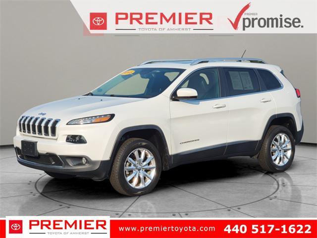 used 2015 Jeep Cherokee car, priced at $13,900