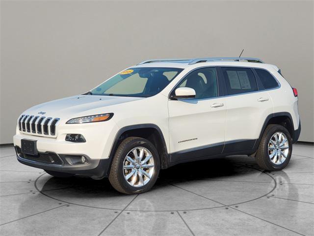 used 2015 Jeep Cherokee car, priced at $14,000