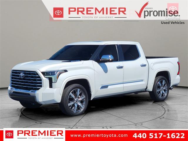 used 2022 Toyota Tundra Hybrid car, priced at $57,800