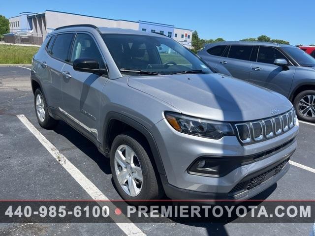 used 2022 Jeep Compass car, priced at $23,490