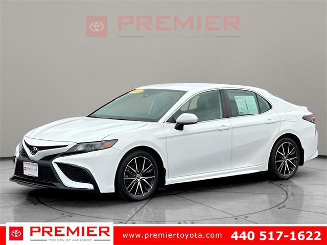 used 2021 Toyota Camry car, priced at $26,500