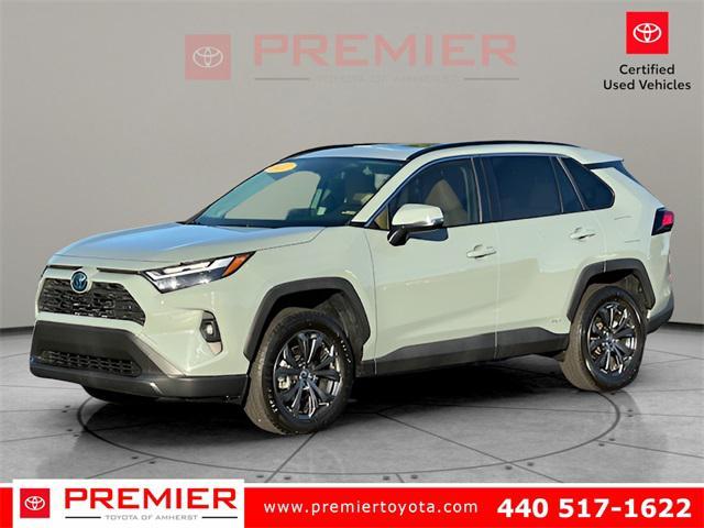 used 2022 Toyota RAV4 Hybrid car, priced at $32,000