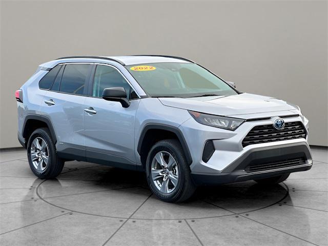 used 2022 Toyota RAV4 Hybrid car, priced at $35,800