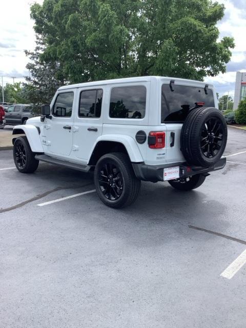used 2021 Jeep Wrangler Unlimited 4xe car, priced at $36,629