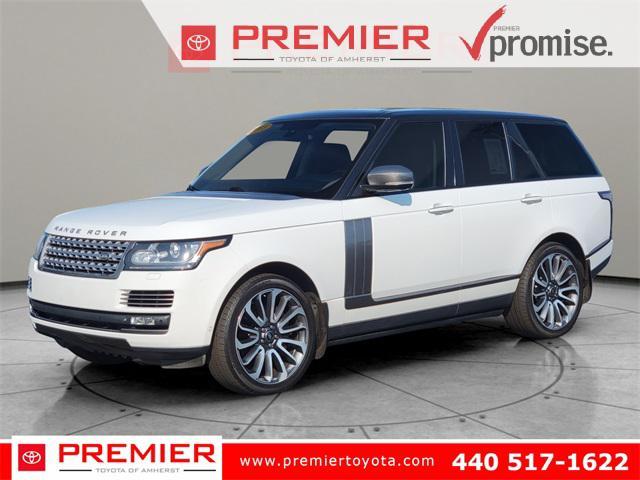 used 2015 Land Rover Range Rover car, priced at $33,500