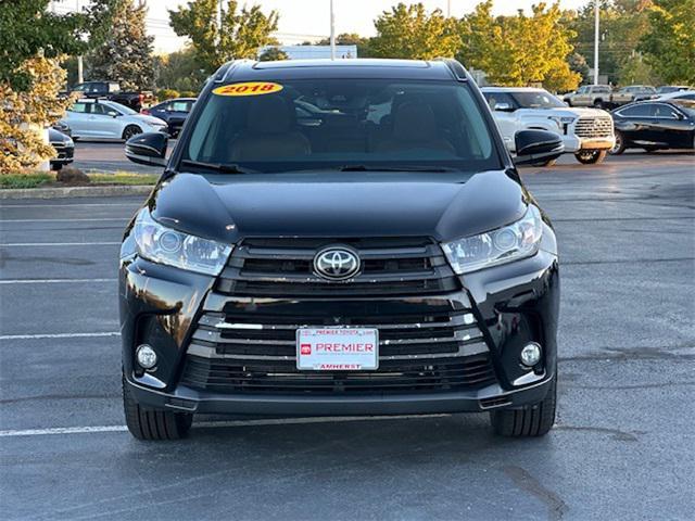 used 2018 Toyota Highlander car, priced at $27,900