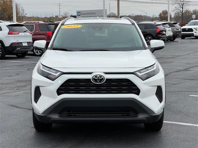 used 2022 Toyota RAV4 car, priced at $27,000