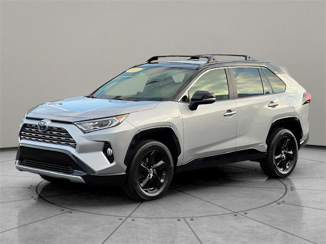 used 2019 Toyota RAV4 Hybrid car, priced at $28,700