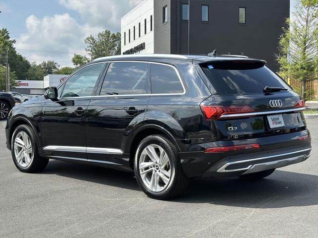 used 2021 Audi Q7 car, priced at $29,700