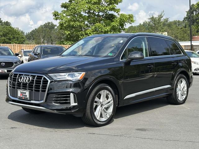 used 2021 Audi Q7 car, priced at $29,700