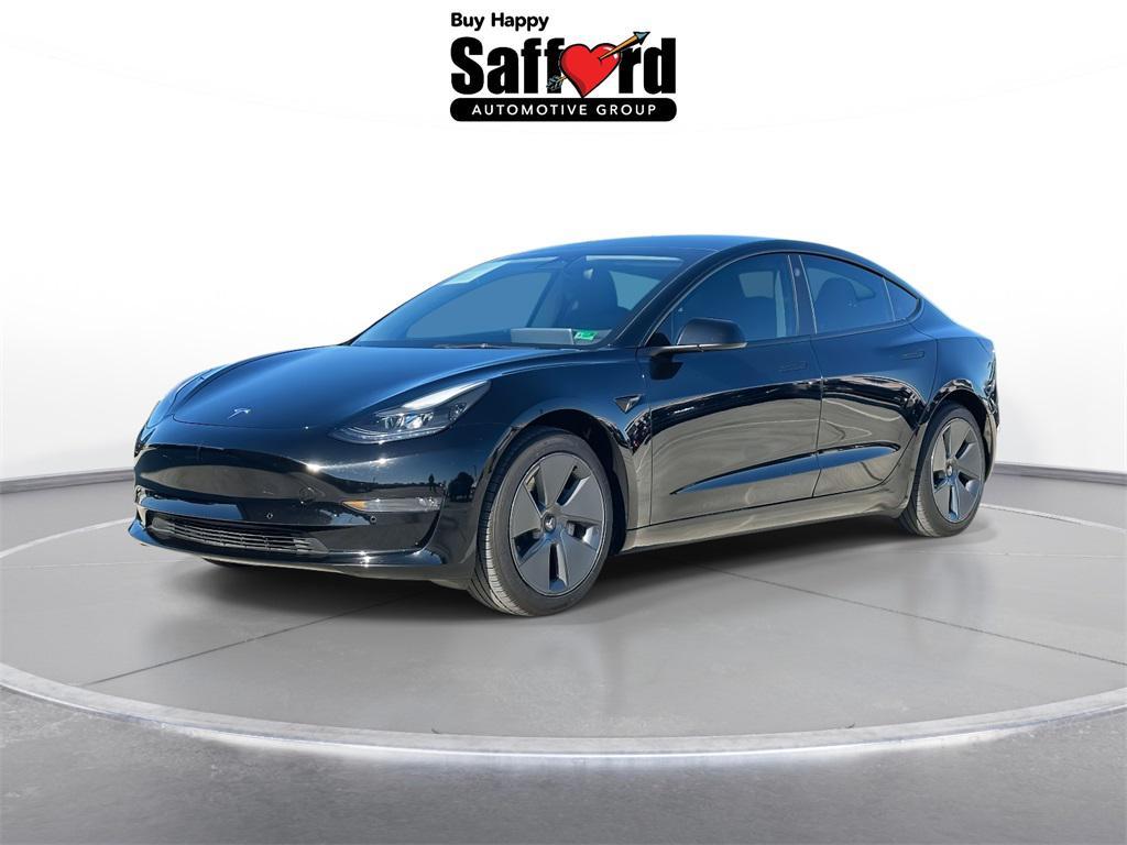 used 2022 Tesla Model 3 car, priced at $25,500