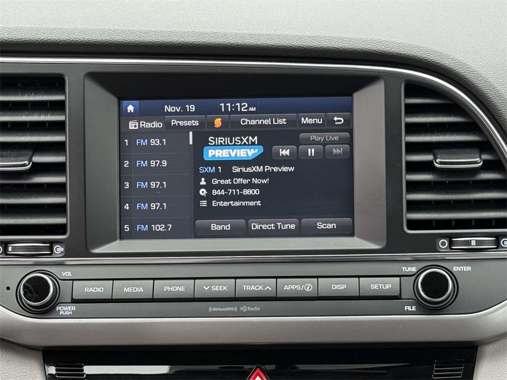 used 2018 Hyundai Elantra car, priced at $12,950