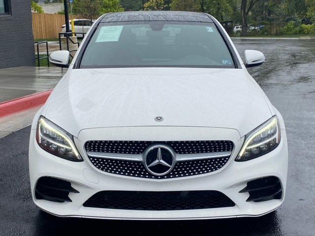 used 2021 Mercedes-Benz C-Class car, priced at $29,995