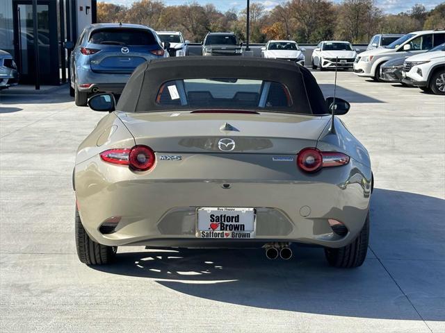 new 2024 Mazda MX-5 Miata car, priced at $36,140