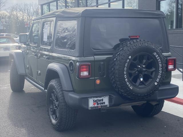 used 2023 Jeep Wrangler car, priced at $33,900