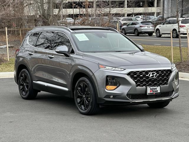 used 2020 Hyundai Santa Fe car, priced at $18,000