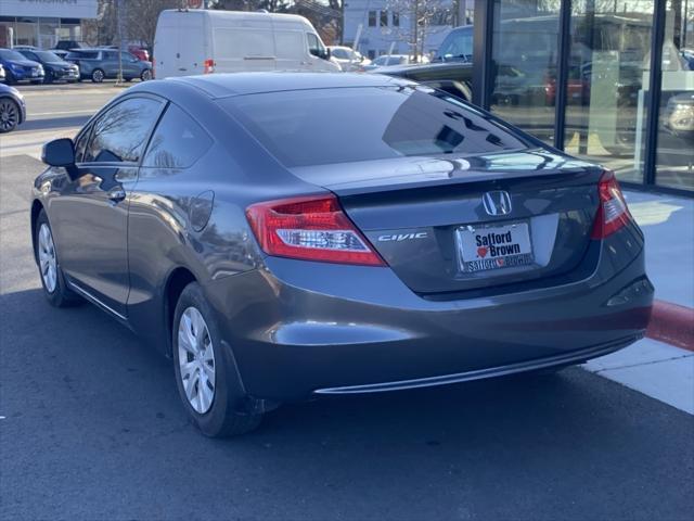 used 2012 Honda Civic car, priced at $8,900