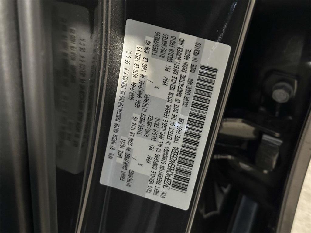 new 2025 Mazda Mazda3 car, priced at $27,590