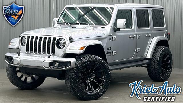 used 2021 Jeep Wrangler Unlimited car, priced at $54,430