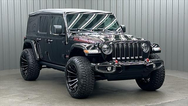 used 2022 Jeep Wrangler Unlimited car, priced at $37,985