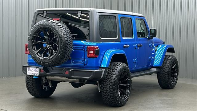 used 2022 Jeep Wrangler Unlimited 4xe car, priced at $39,456