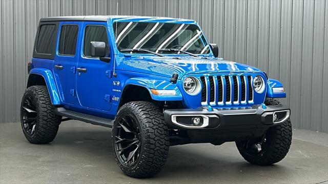 used 2022 Jeep Wrangler Unlimited 4xe car, priced at $39,456